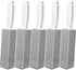 AZEN 5 Pack Pumice Stone, Pumie Scouring Stick with Handle, Hard Water Stain Remover for Toilet, Bathroom, Kitchen