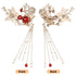 Lurrose Japanese Hairpins, Butterfly Tassel Kimono Kanzashi Bobby Pins Hair Clip Accessory for Traditional Kimono
