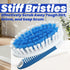PHYEX Scrub Brush - 2 Pack Household Cleaning Brushes with Stiff Bristles for Carpet, Shower, Kitchen