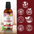 GuruNanda Ashwagandha Oil Pulling, 16 Fl Oz, 100% Pure Blend of Coconut with Essential Oils & Vitamins for Healthy