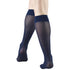 Truform Women's Knee High Sheer Compression Stockings, 8-15 mmHg, 20 Denier, Navy, Large