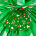 CCINEE Giant Green Christmas Sacks for Jumbo Gift Package (36"x44") with Tag Card and Wrapping Tie