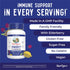 MaryRuth Organics Sugar Free Immunity Gummies, 90ct | Powerful Blend with Elderberry, Vitamin C, Zinc, D3 & Echinacea
