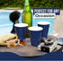 Party Solids 18 Oz 100 Pack Navy Plastic Cups For Party Supplies | Navy Disposable Cups Plastic | Disposable Drinkware