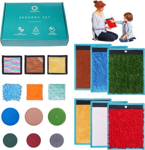 ODOXIA Sensory Mats for Autistic Children | Sensory Tiles for Kids |