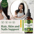 Horsetail Horsetail 84-Day HERBAMAMA Herb Extract Drops - Vegan Hair, Nail & Skin Care with Leaves Tincture - Non-GMO