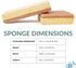 bioGo 24 Pack Biodegradable Kitchen Sponges - Eco-Friendly, Compostable Natural Cellulose Dish Sponges - Biodegradable