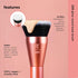 Real Techniques Glow Round Base Makeup Brush, Flat Top Foundation Brush for Buffing & Blending