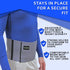 Umbilical Hernia Belt for Men and Women, Abdominal Binder Support for Hernia Pain (Small/Medium)