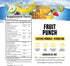 Ambrosia Hydroglyph Intraworkout Formula - BCAA + EAA + Electrolytes Hydration Powder, 0g Sugar (Fruit Punch)