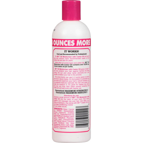 U/S B Bros Oil Moistr Size 8oz+4