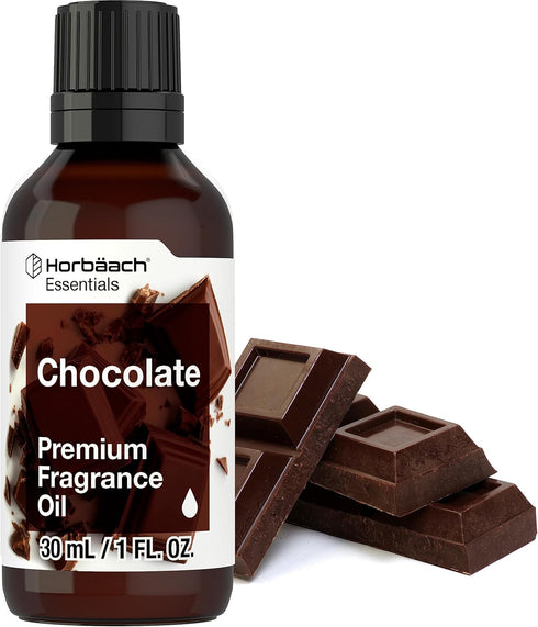 Horbaeach Chocolate Fragrance Oil, 1 fl oz (30ml) for Diffusers, Candle and Soap Making, DIY Projects