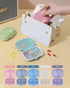 Holii Portable Travel Pill Organizer, 8 Compartments Daily Pill Box for Vitamins, Small Pill Container for Pocket Purse