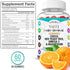 Coq10 Gummies Red Yeast Rice Magnesium Gummy Supplements Omega 3 Niacin Zinc Vitamin K2 D3 B3 - Heart Health Support Vitamins for Women and Men, Adult and Kids - 60 Chews