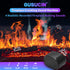 GUSUCIN Fireplace Crackling Sound Maker for Electric Fireplace, Rechargeable Realistic Fireplace Sound Box, Fire