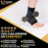 Ankle Brace for Women and Men, Adjustable Compression Brace for Sprained Ankle, Achilles Tendon Support, Medium