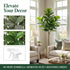 Silk Plant Cleaner Spray No Wipe, Artificial Plant Cleaner Cleaner, Removes Dust & Restores Fresh Natural Look, Easy