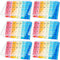 6 Pack Weekly Pill Organizer, Waterproof Pill Box for 4 Times a Day, Big Medication Container for Vitamins and