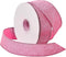 YAMA Glitter Wired Ribbon, Pink, 1-1/2 inch x 20 Yards for Christmas, Gift Wrapping, Wreath, Crafts, Party