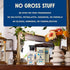 Pack 3 Aunt Fannie's Glass & Window Cleaning Bundle, Vinegar Spray and Wipes, Natural Streak-Free Spray