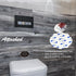 RAMIEYOO Designer Bathroom Signs Do Not Flush Rules for Septic System, Please Flush Only Toilet Paper, Great for Home,