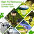 AA Rechargeable Batteries 800mAh Ni-MH, 1.2V High Capacity Precharged for Garden and Landscape Lights, 12 Pack