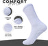 Non-Slip Diamond Star Hospital Crew Socks with Grips for Men and Women