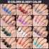 Teenitor 24 Pack Short Press On Nails – 576 Pcs Round, Matte, Glossy Fake Nails with Nail Glue