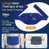 Pack Hilph Heating Pad for Back Microwavable, Extra Large Microwave Heated with Moist Heat for Lower Back Pain Relief