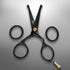 Rounded-Tip Small Trim Scissors for Men 4.2" | Professional Grooming Scissors for Nose Hair, Beard & Mustache
