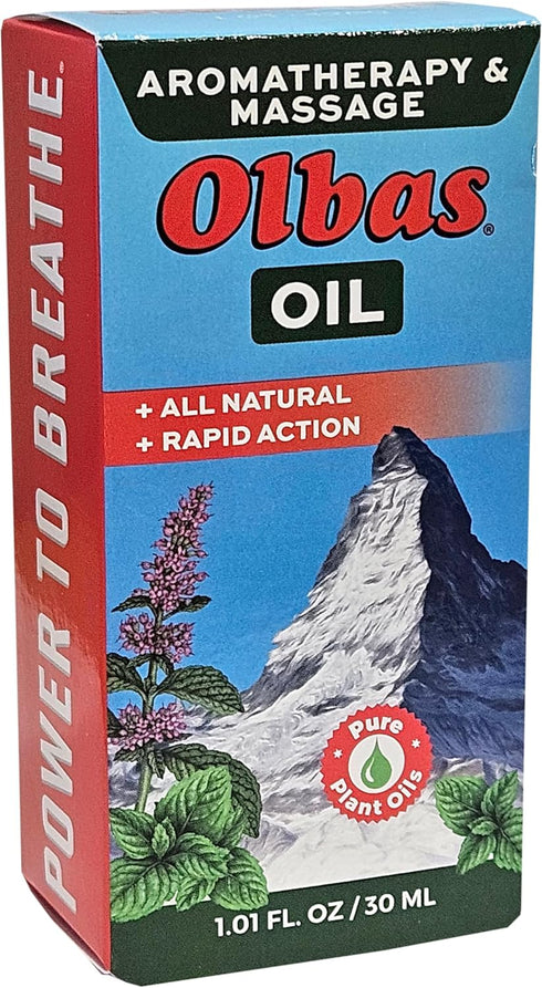 OLBAS Massage and Aromatherapy Oil, 1.01 FZ