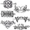 Syhood 6 Pieces Vintage Silver Celtic Hair Slide Hairpin – Celtic Knot Hair Stick Clips – Creative Barrette Accessories