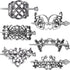 Syhood 6 Pieces Vintage Silver Celtic Hair Slide Hairpin – Celtic Knot Hair Stick Clips – Creative Barrette Accessories