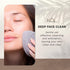 KOL Face Scrubber, Charcoal Infused Exfoliating Facial Cleansing Pads, Disposable Exfoliator Face Sponge, 6 Count