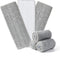 ZJSYJJ Flat Mop Pads 6pcs for Mop and Bucket Set with Wringer Replacement