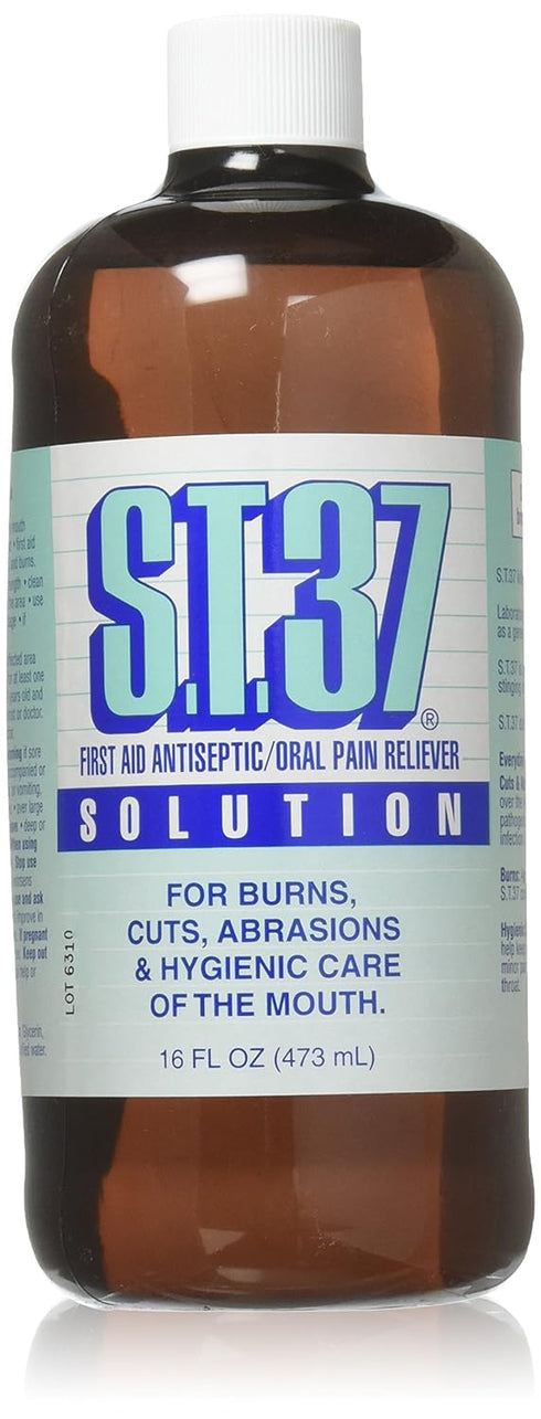S.t.37 Mouth Pain Relief Solution, 16 Oz