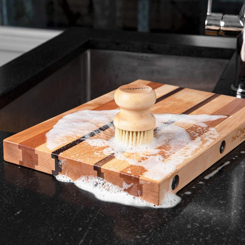 CLARK'S Organic Soap Cleaner for Butcher Block Cutting Board, Countertop, Utensils - Natural Orange & Lemon Extracts