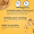 Power Crunch Protein Wafer Bars, High Protein Snacks, Peanut Butter Crème, 1.4 Ounce, 12 Count