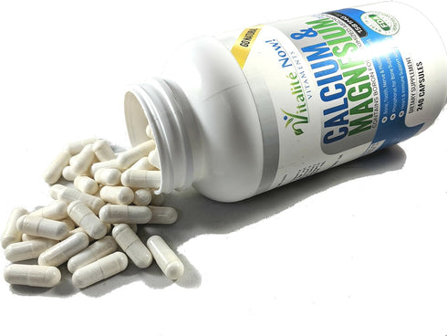 Best Calcium & Magnesium + Vitamin D3 400 IU - Highly Absorbable with Boron - 240 Capsules