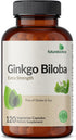 Futurebiotics Ginkgo Biloba 500mg Extra Strength - Non-GMO, 120 Vegetarian Capsules