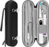 Linkidea Electric Toothbrush and Toothpaste Travel Case with Ventilation and Pocket for Charger,
