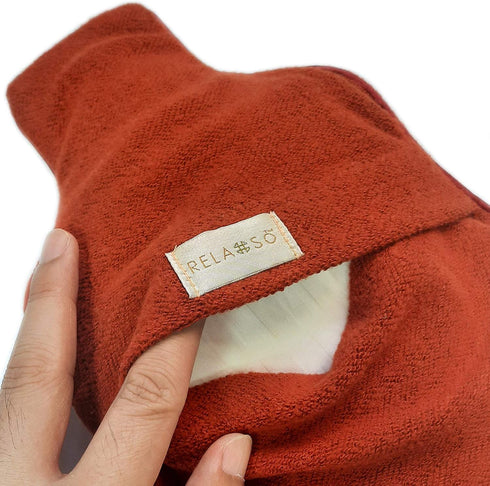 Relaxso Hotties Bottle Body Healing Warmer, Natural Bamboo Pomegrante