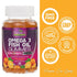 Omega 3 Fish Oil Gummies - 60 Gummies - Extra Strength for Joint, Heart & Brain Support - Orange Flavor