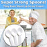 Extra Sturdy, BPA Free 200ct Plastic Tasting Spoons. Disposable Mini Tasters for Small Sampling or Individual Portions of Ice Cream, Sauces and Appetizers. Great for Food Trucks, Parties and Events.