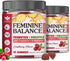 Feminine Balance Gummies for Women - Vaginal Health, pH Balance Support, Pineapple