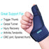 Trigger Thumb Splints, Thumb Spica Support Brace for Carpal Tunnel and Arthritis Pain Relief, Left or Right Hand