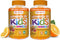 Feel Great Kids Vitamin D3 1000 IU Gummies for Healthy Bones, Mood, & Immune Support, Citrus Flavored Vegetarian D3