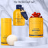 Natural Bath Bombs for Dry Skin Hydration, Luxurious Fizzing Bubble Bath Gift with Turmeric & Arnica Essential Oil