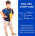 PracMedic Bags Epipen Case, Insulated Medical Case for Kids, Holds Epi Pen, Inhaler, Blue
