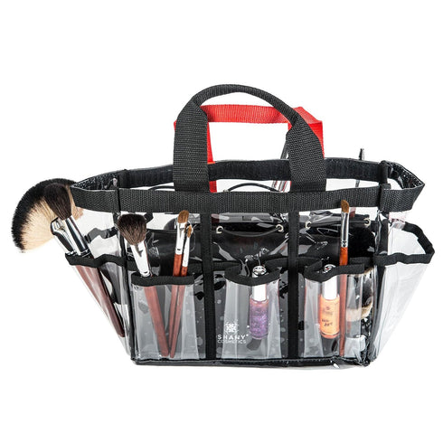 SHANY Clear Travel Makeup Bag, Cosmetics Organizer, Ready Set